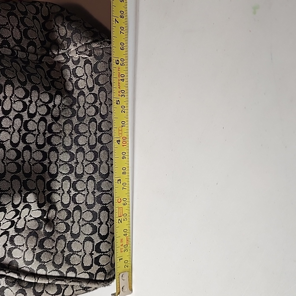 Coach Monogram Black Tote - Picture 5 of 12